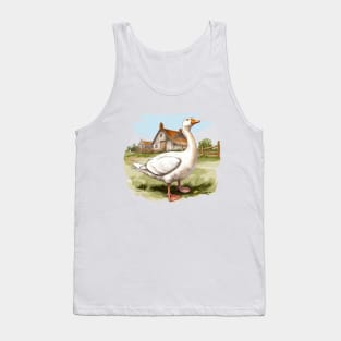 White Goose Tank Top